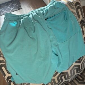 lululemon athletica Men's Aqua Athletic Shorts
